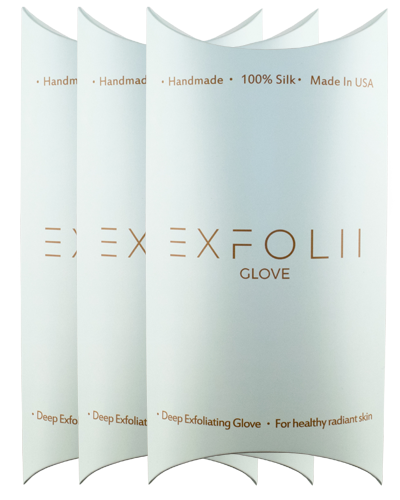 3 Exfolii Gloves