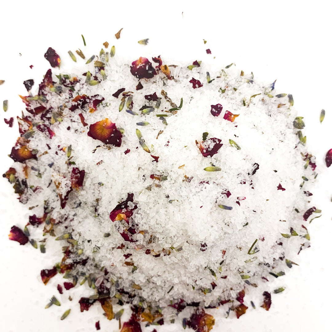 Organic Bath Soak Rose Petals